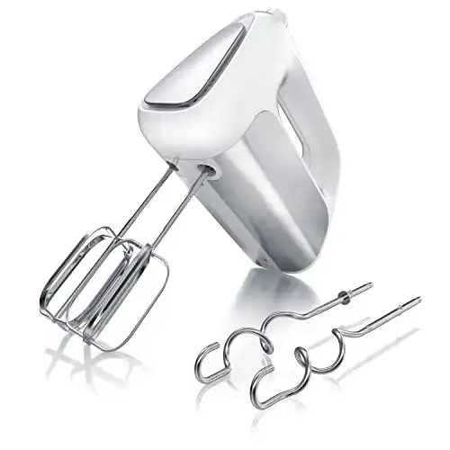 Handmixer 450 Watt von Arendo – Elektrischer Handrührer mit Zubehör