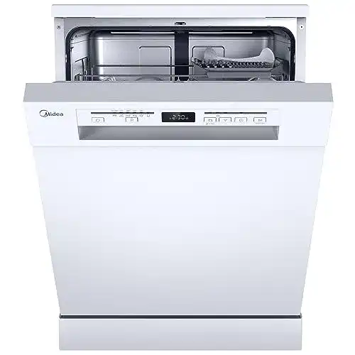 Midea Geschirrspüler SF 5.60NW14C 60 cm freistehend mit WLAN