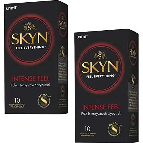 Latexfreie SKYN Intense Feel Kondome, 20 Stück