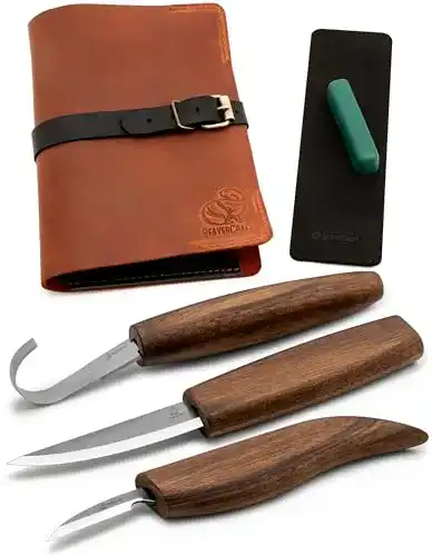 Schnitzwerkzeug BeaverCraft Deluxe S13X Holzschnitzmesser-Set