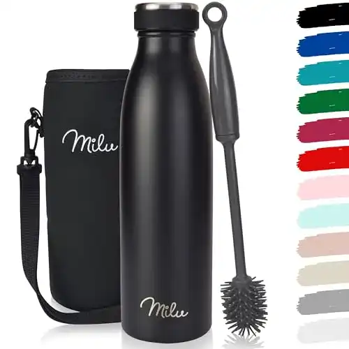 Milu Thermoflasche aus Edelstahl in 350ml, 500ml und 750ml