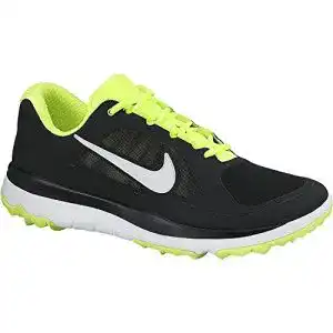 Nike Herren Golfschuhe FI Impact in Schwarz/Weiß/Grün/Silber