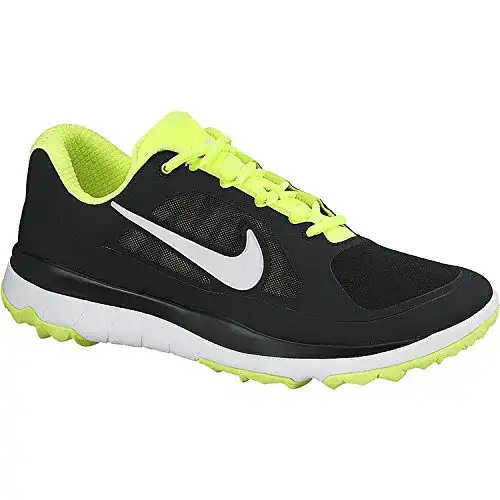 Nike Herren Golfschuhe FI Impact in Schwarz/Weiß/Grün/Silber