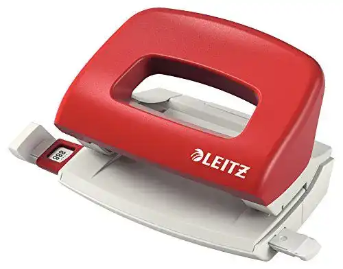 Leitz Mini-Locher aus Metall für bis zu 10 Blatt