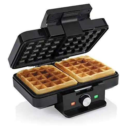 Tristar Waffeleisen für Belgische Waffeln mit zwei Backflächen