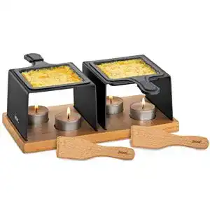 Teelicht Raclette von Küchenprofi Spring 3035007002 für Käse-Gourmet