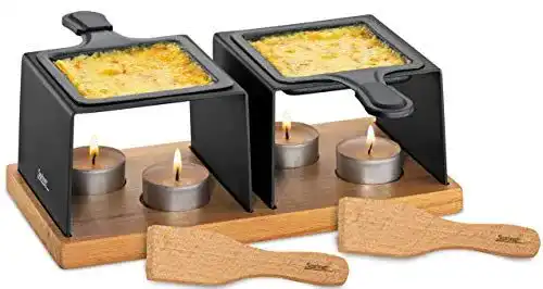 Teelicht Raclette von Küchenprofi Spring 3035007002 für Käse-Gourmet