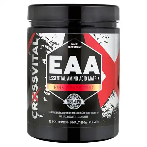 Aminosäure-Komplex Crossvital EAA Pulver Pink Grapefruit