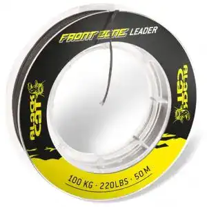 Wallerschnur Black Cat Front Zone Vorfach 50m – Schlagschnur für Wallerangeln