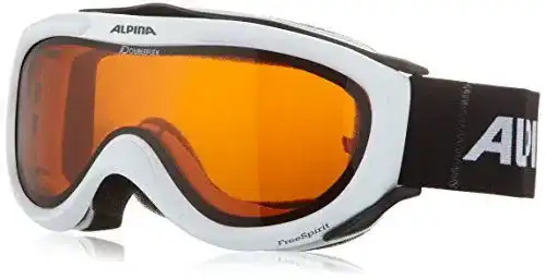Alpina Skibrille FreeSpirit in Weiß DLH