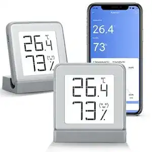 Bluetooth Thermometer Azarton Digital für Innenräume
