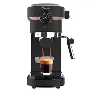 Kleine Siebträgermaschine Cecotec Espressomaschine Cafelizzia 890 Rose Pro