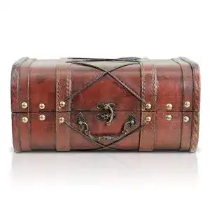Antik-Truhe Brynnberg Schatztruhe 28x18x14 cm Koffertruhe