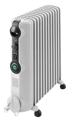 DeLonghi Radia S Heizkörper mit 12 Elementen und Komfort-Temp-Funktion