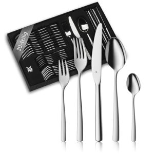 WMF Boston Besteck-Set für 6 Personen aus Edelstahl, 30-teilig