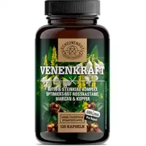 Roskastanienextrakt Venenkraft mit Rutin und Steinklee Kapseln