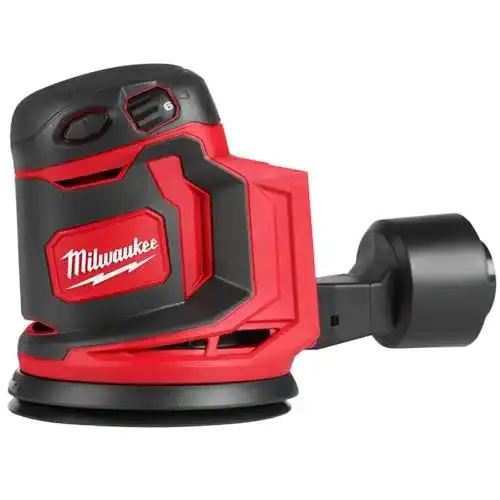 Akku-Exzenterschleifer Milwaukee M18 BOS125-0 im Vergleich