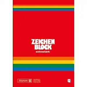 A2 Papier Brunnen 1047921 Zeichenblock 125 g/m² 10 Blatt