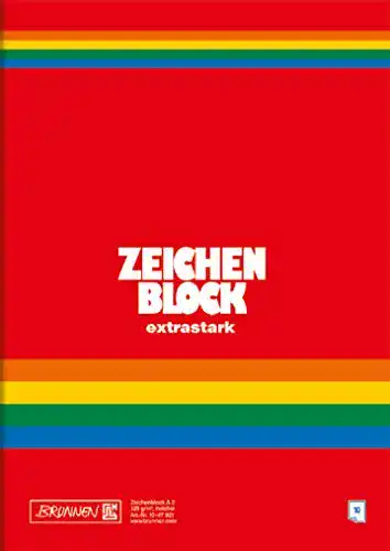 A2 Papier Brunnen 1047921 Zeichenblock 125 g/m² 10 Blatt