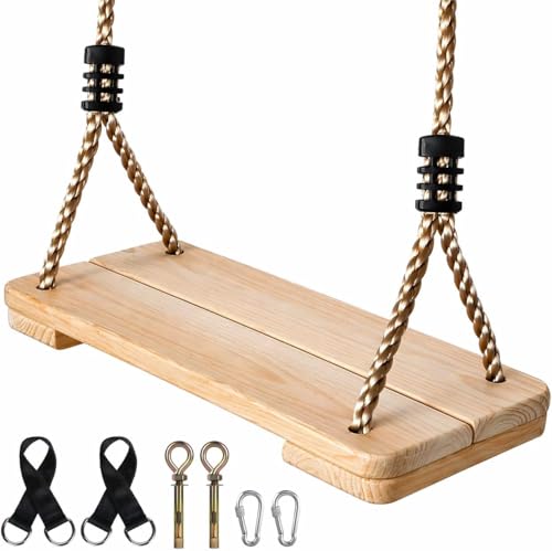 Holzschaukel Extfans für Indoor und Outdoor Stabile Bauweise