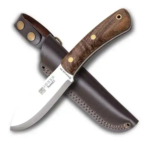 Joker Messer Nessmuk S CN132 mit Walnussholzgriff und 11 cm Klinge