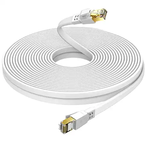 Ercielook Cat8 LAN-Kabel 15 m für Hochgeschwindigkeitsnetzwerke