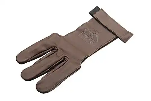Bogenschießhandschuh Eltoro Traditioneller Schießhandschuh aus Leder