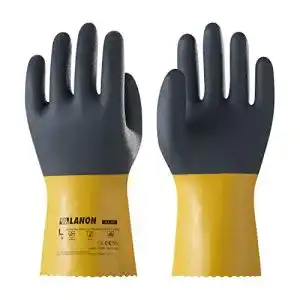 Wasserdichte PVC Arbeitshandschuhe von Lanon Protection