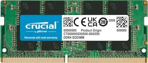 Crucial Basics 16GB DDR4 3200MT/s CL22 SO-DIMM 260-Pin Laptop Speicher
