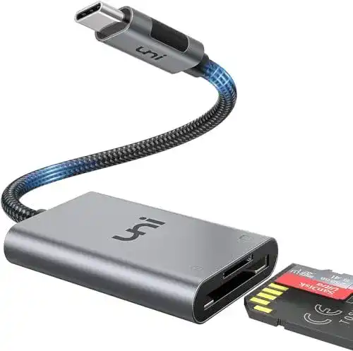 Kartenleser USB C auf SD/MicroSD für Datenübertragung
