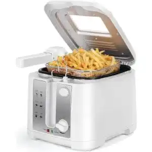 Aigostar Fritteuse mit Öl 1650W und 2,5L Kapazität