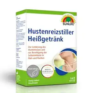 Sunlife Hustenreizstiller Heißgetränk 14 Portionsbeutel