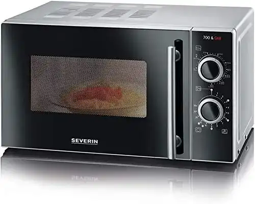 Severin 2-in-1 Mikrowelle mit Grillfunktion für vielseitige Zubereitung