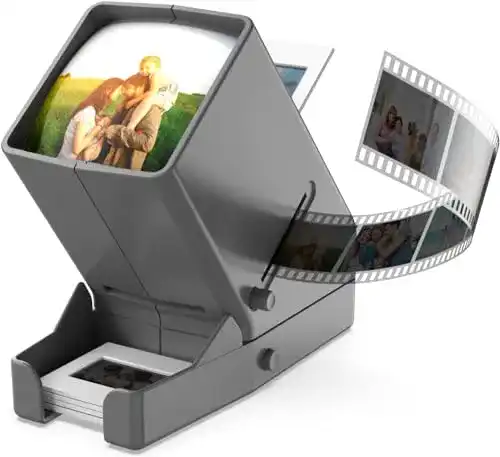 Diabetrachter Digitnow 35mm mit 3-facher Vergrößerung und LED-Beleuchtung