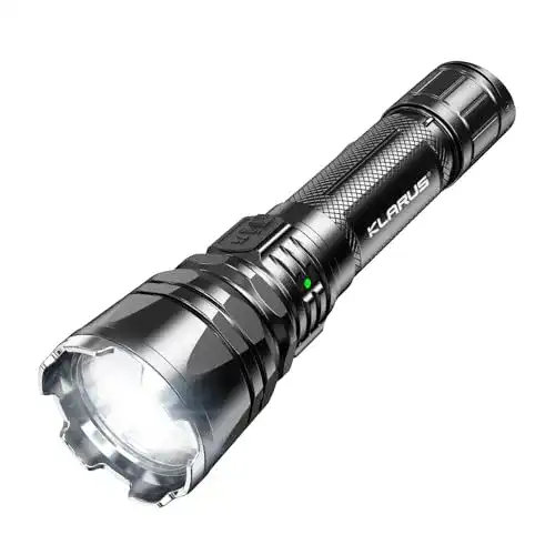 Klarus XT12GT Pro Taktische Taschenlampe mit 1600 Lumen und USB-C Aufladung