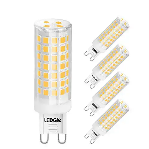 G9 LED Ledgle 8W Lampen warmweiß 3000K flimmerfrei 700 Lumen 5er Pack