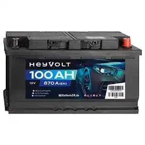 HeyVolt Autobatterie 100Ah – Blei-Säure-Technologie für PKW