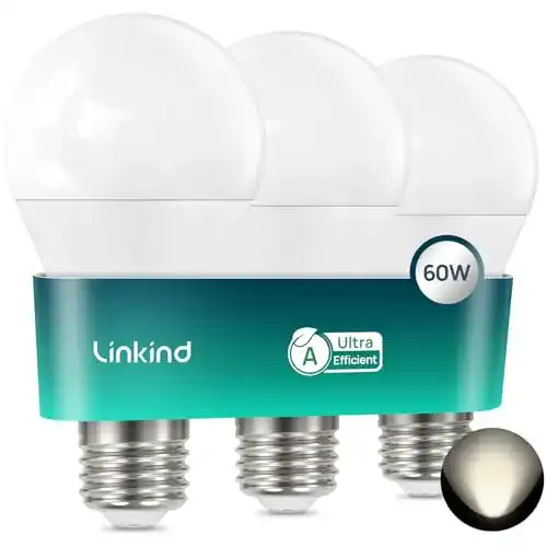 Energiesparlampen Linkind E27 LED Lampe 3,8W (60W) Neutralweiß
