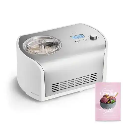 Softeismaschine Springlane Eismaschine Elli mit Kompressor 1,2 L