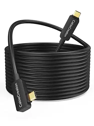 Cablecreation Oculus-Link-Kabel USB C Fiber Optic 5M für VR-Headsets