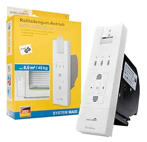 Rollladenmotor Schellenberg 22765 Elektrischer Gurtwickler Unterputz
