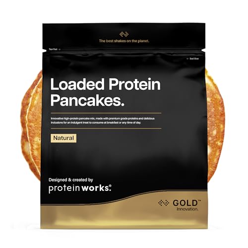 Protein Pancake Mix von The Protein Works – 1kg, proteinreich und zuckerarm