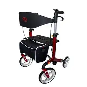 Antar-Rollator AT51111 aus Aluminium mit faltbarem Design