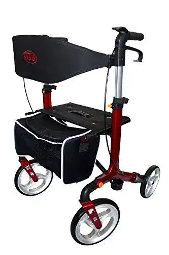 Antar-Rollator AT51111 aus Aluminium mit faltbarem Design