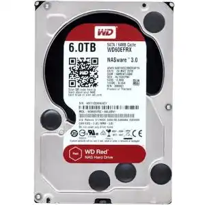 NAS-Festplatte 6TB Western Digital WD60EFRX 3,5 Zoll SATA HDD