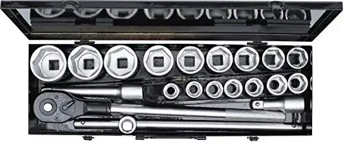 Steckschlüsselsatz 3/4 Zoll BGS DIY 15113 20-teiliges Set