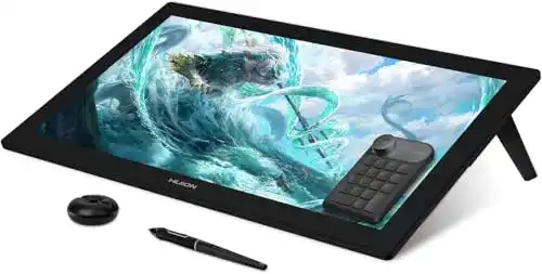Grafiktablett Huion Kamvas Pro 24 mit 4K UHD Display und 23,8 Zoll