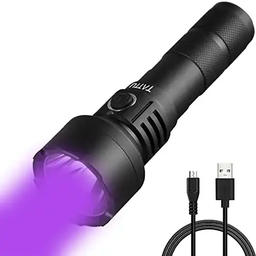 UV-Taschenlampe Tattu U2 – Wiederaufladbare Schwarzlicht-LED-Lampe