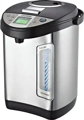 Heißwasserspender Steinborg Thermopot 5 Liter und Glühweinkocher