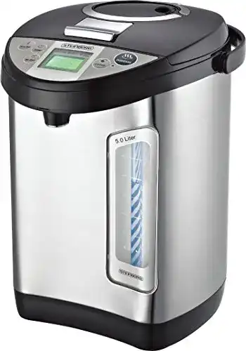 Heißwasserspender Steinborg Thermopot 5 Liter und Glühweinkocher